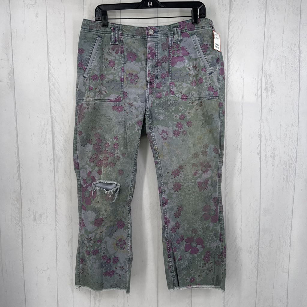 31 flo print jeans