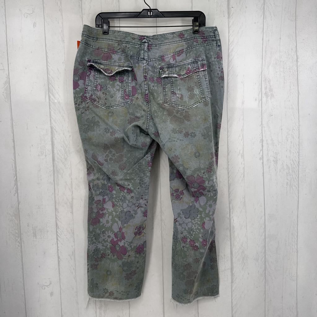 31 flo print jeans