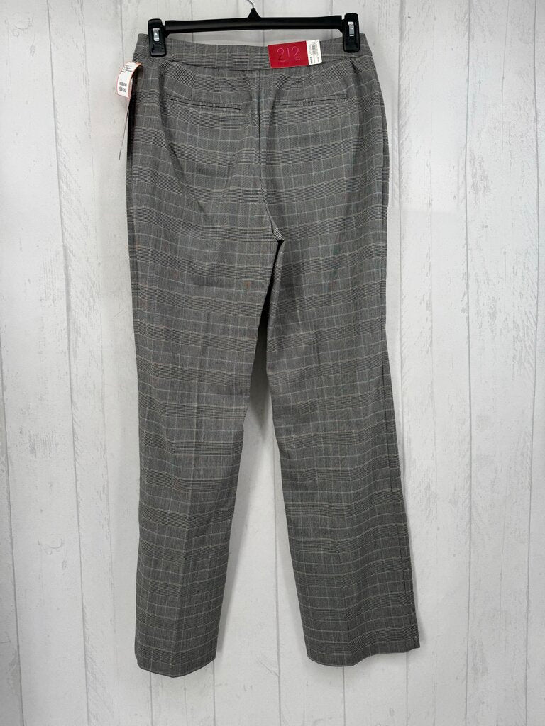 R40 8 plaid straight classic fit trouser