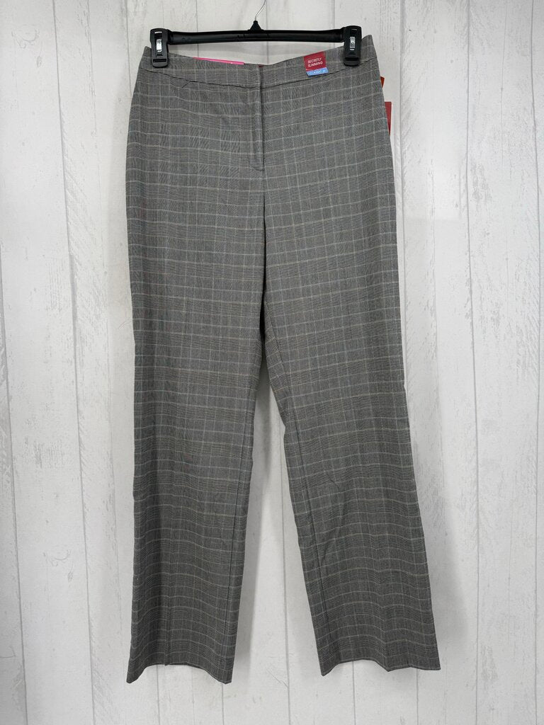 R40 8 plaid straight classic fit trouser