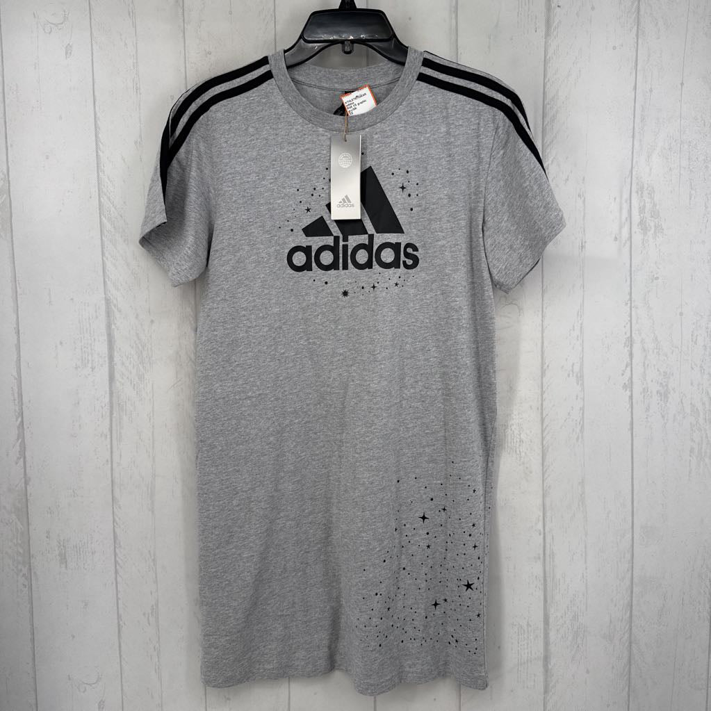 R45 XS graphic logo s/s t-shirt dress