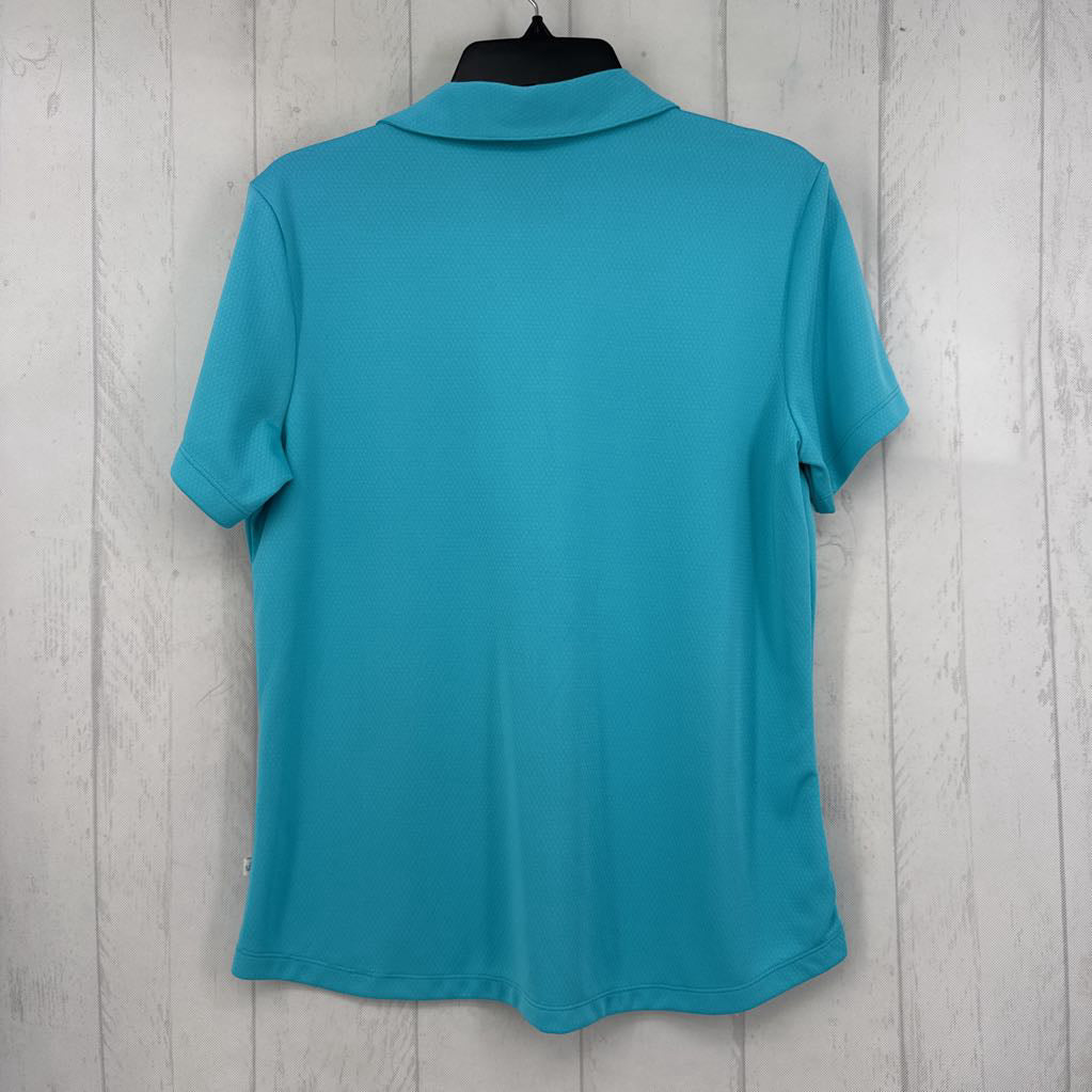 L split neck s/s polo