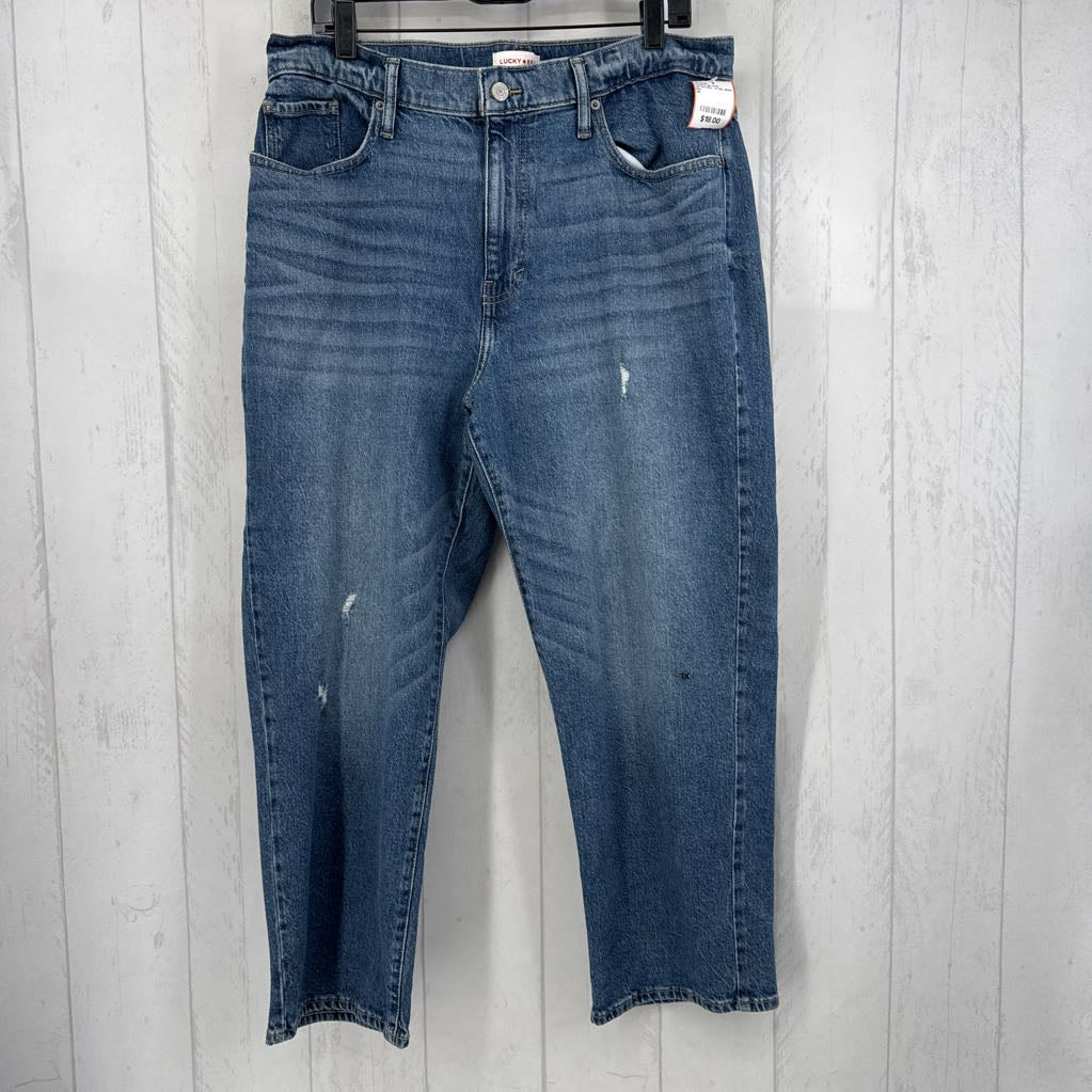 14 hi-rise crop jean