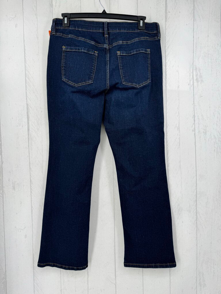 16 mid-rise bootcut jean