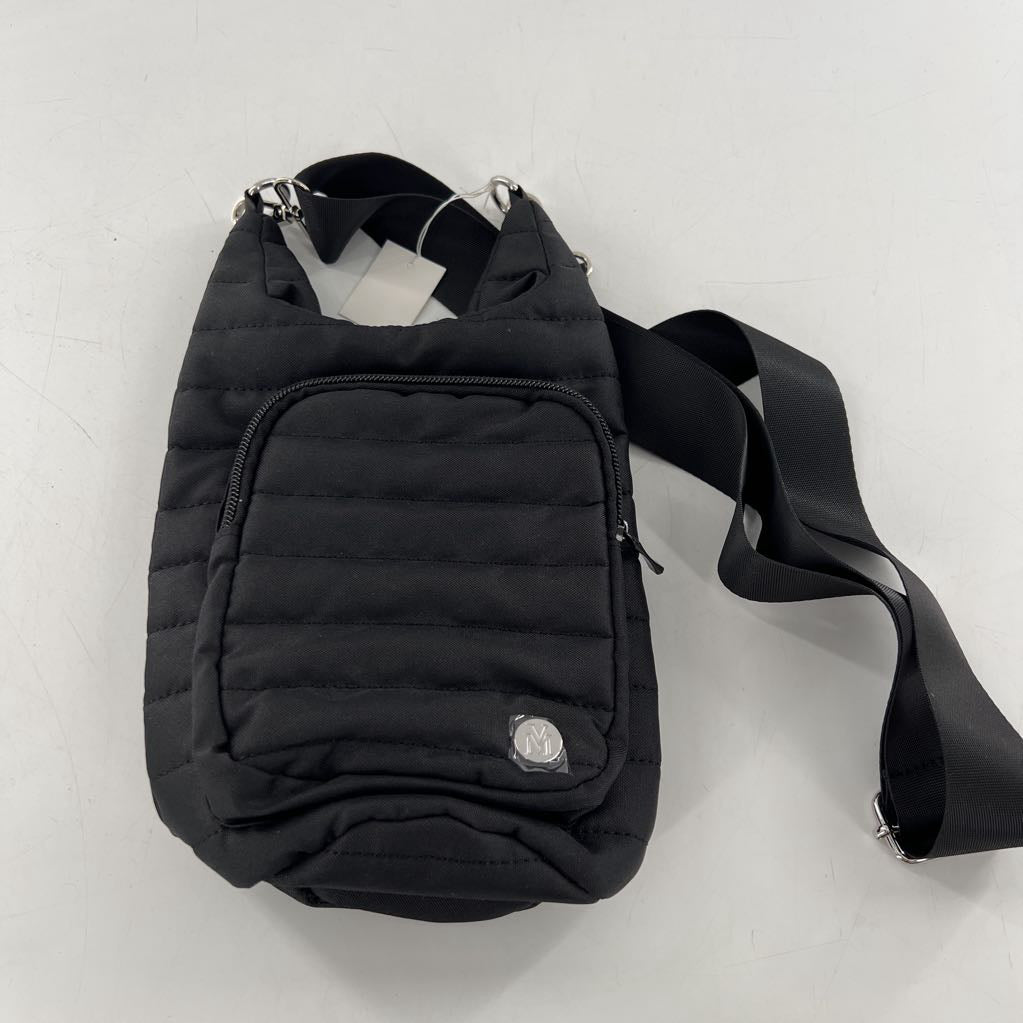 nylon quilted bottle holder crossbody