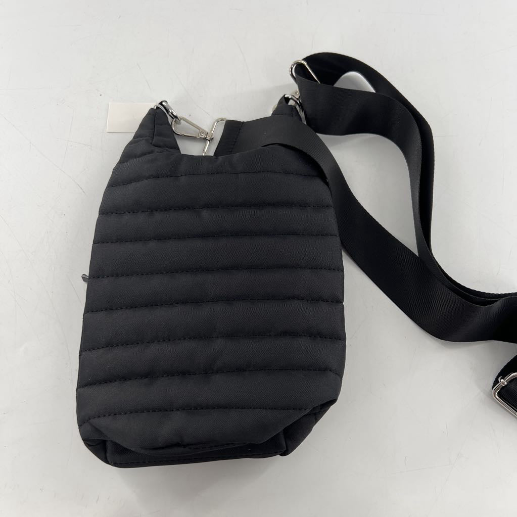 nylon quilted bottle holder crossbody