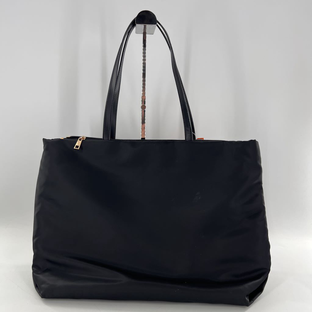 nylon laptop tote