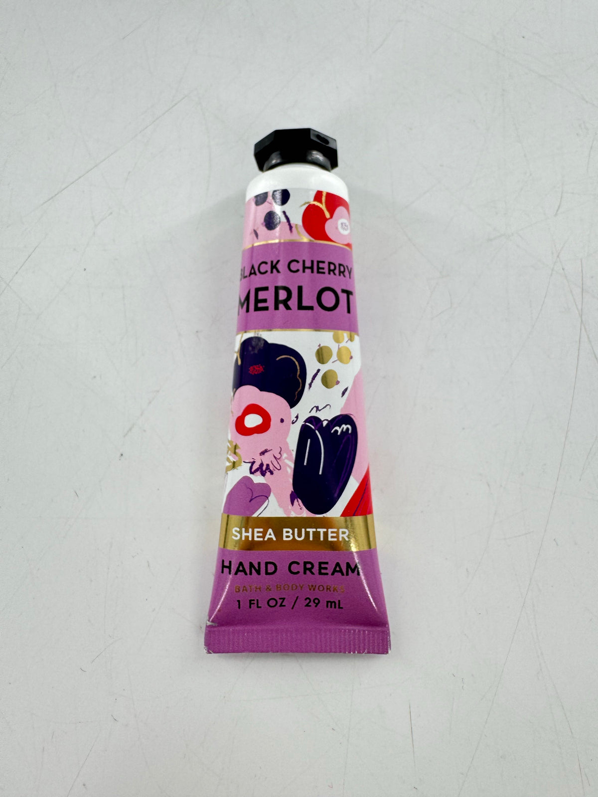 shea butter hand cream-black cherry merlot
