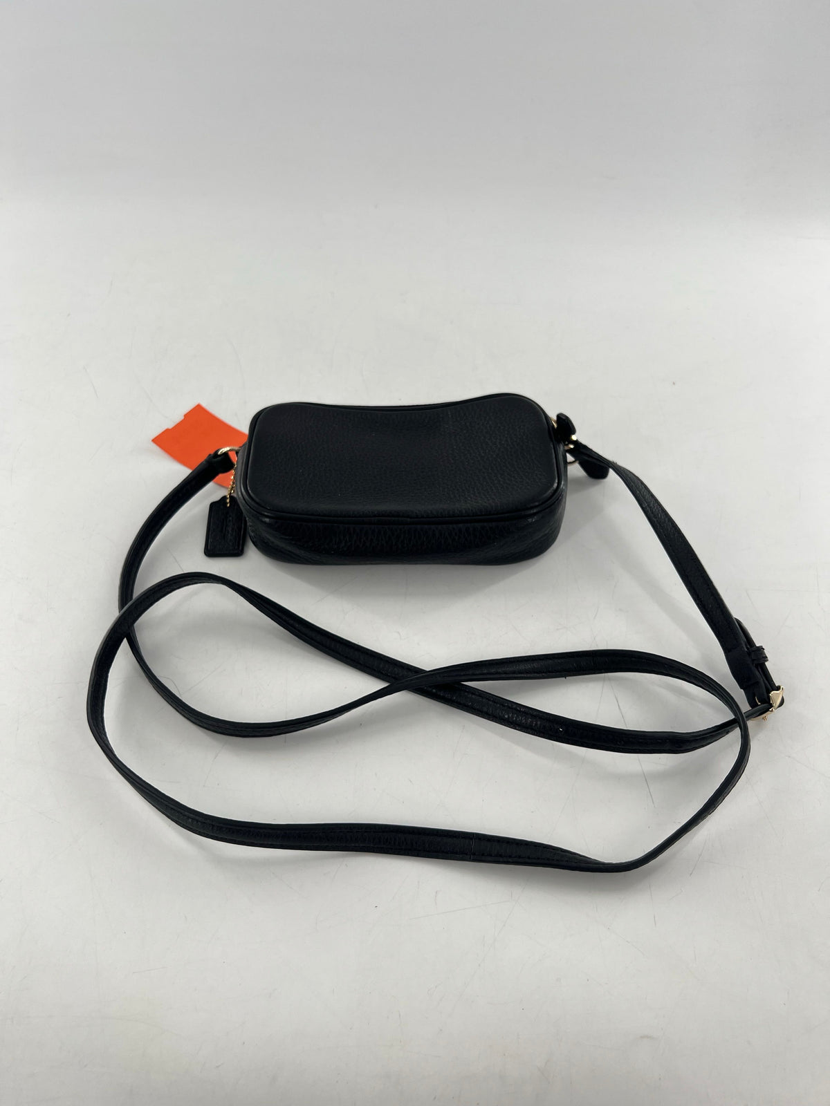 pebbled double zip crossbody pouch