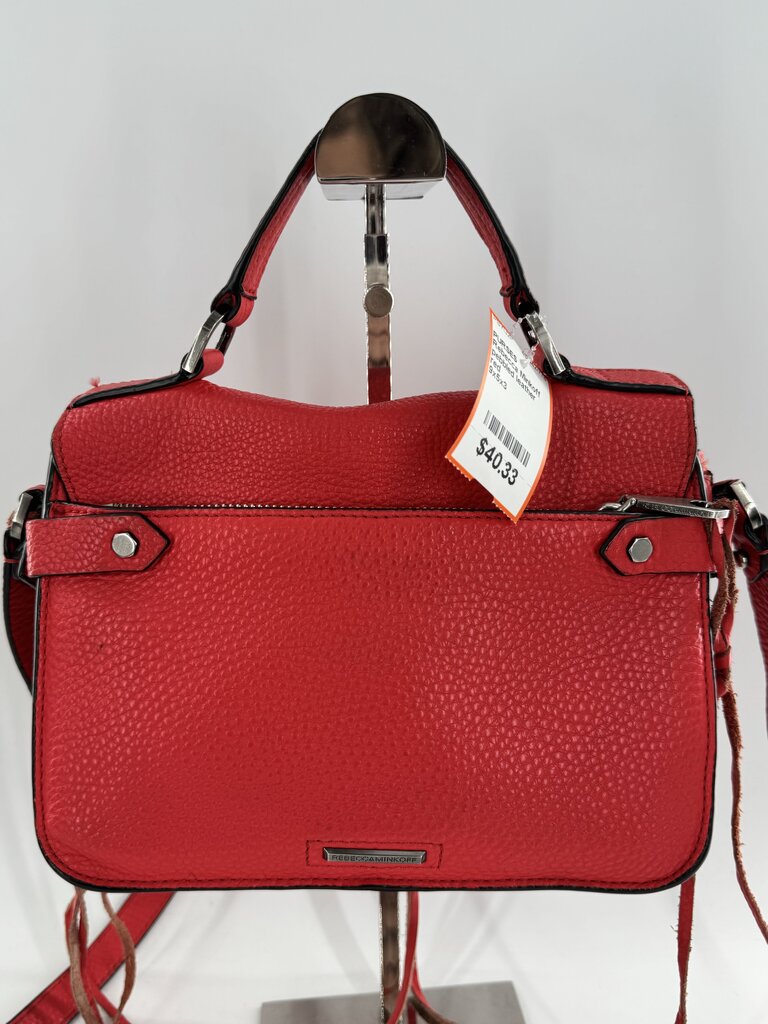 pebbled leather tassel crossbody