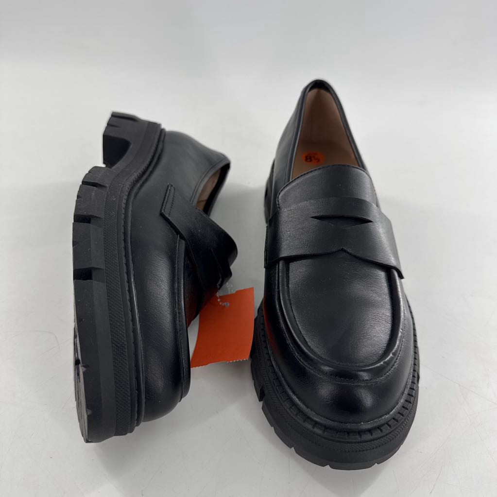 8.5 vegan leather loafer