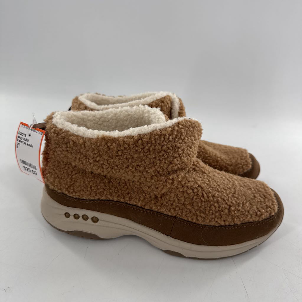 9 sherpa ankle booties