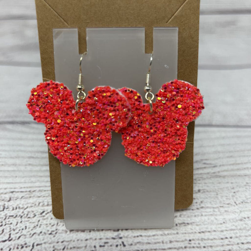 Sparkle Mickey Mouse earrings