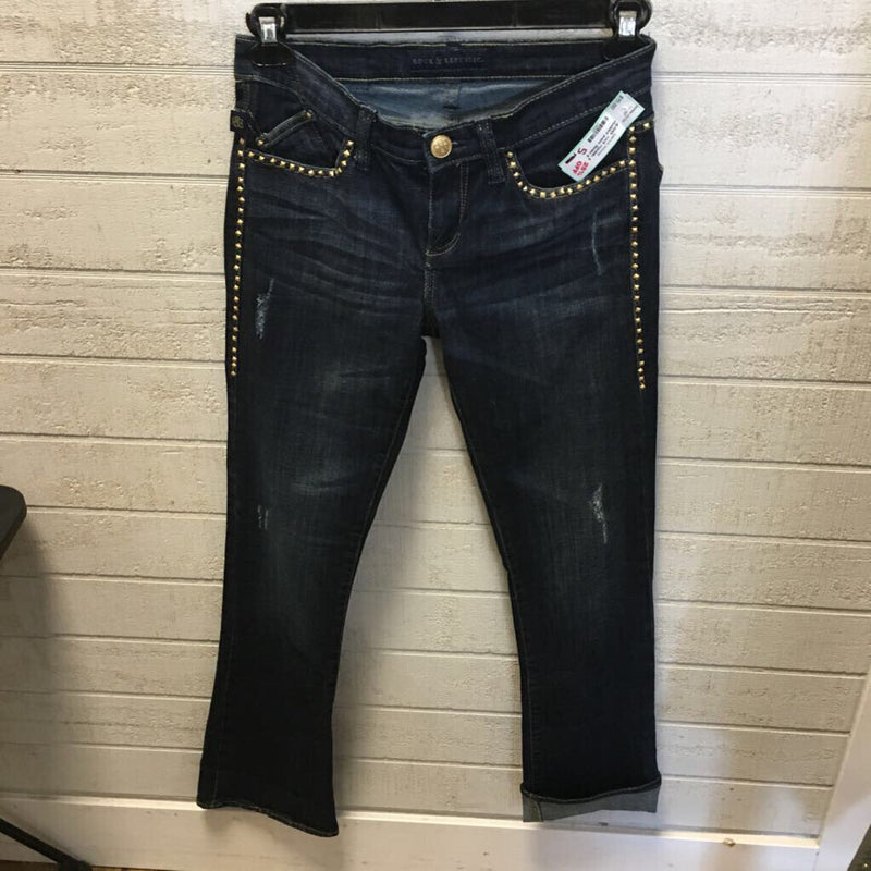 4 studded jeans