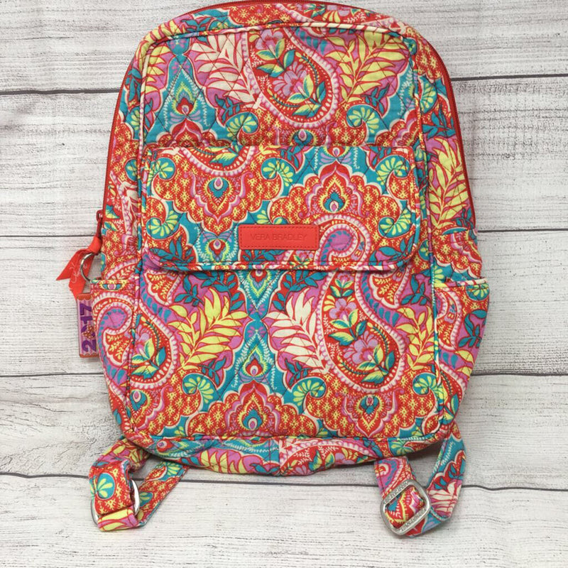 Quilted floral Backpack