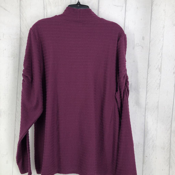 Nwt 2X l/s Ribbed t neck