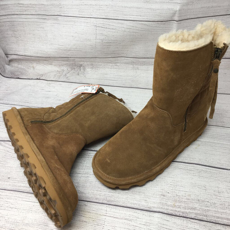 9 Suede sherpa lined boot
