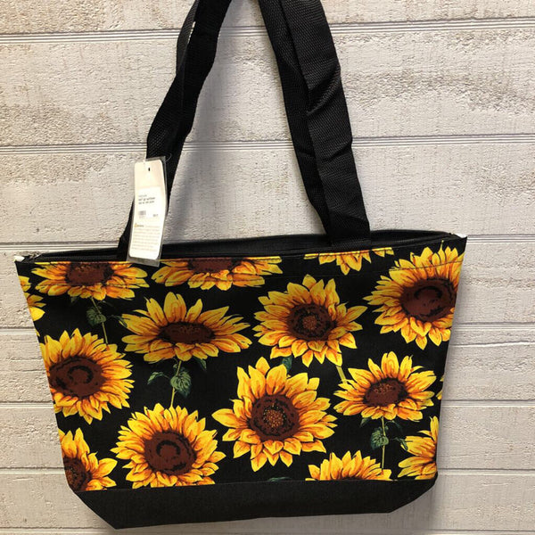 NWT 2pc sunflower tote w/ coin purse
