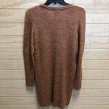 R42 S l/s marled ribbed neck