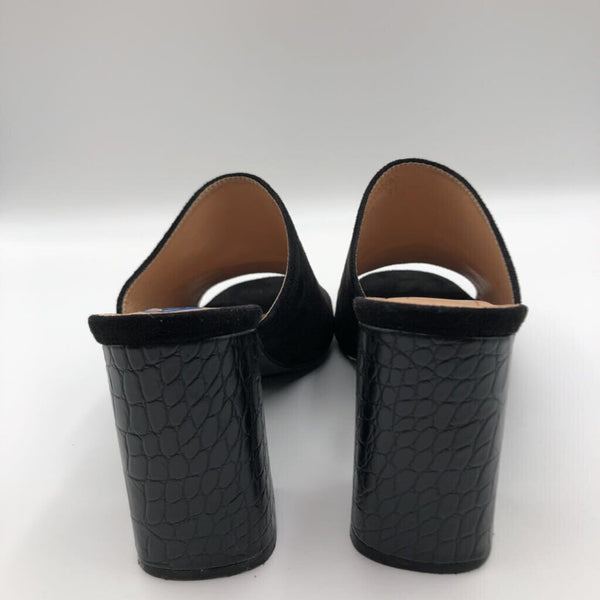 11 open toe slide heel sandals
