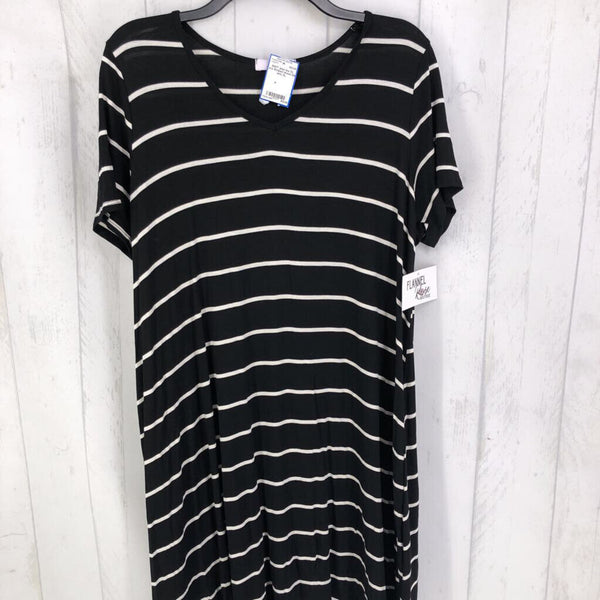 XL s/s Striped dress