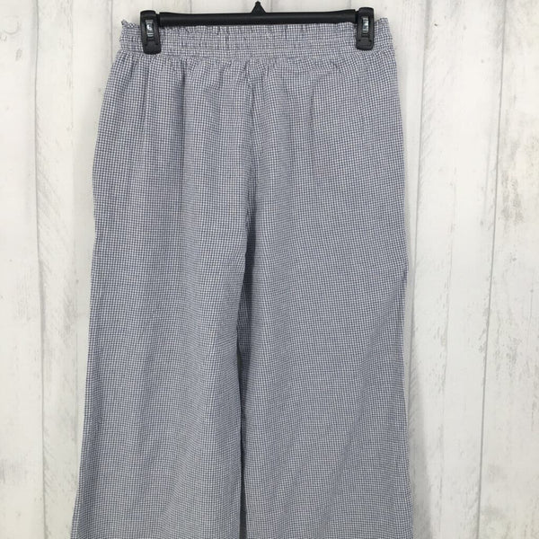 L Checked pull on pant