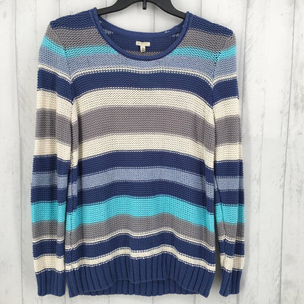 R40 XL l/s Striped sweater