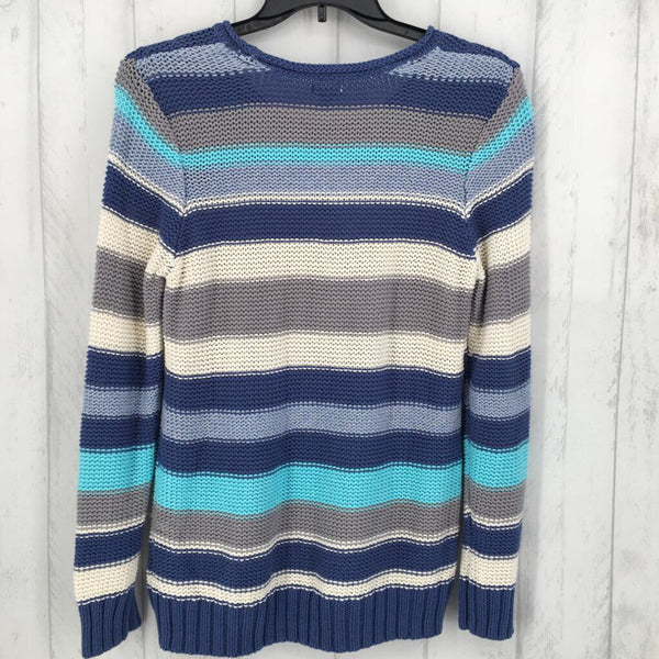 R40 XL l/s Striped sweater